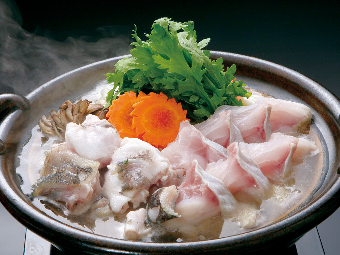天然クエ(クエ鍋セット3人前・専用ポン酢付)