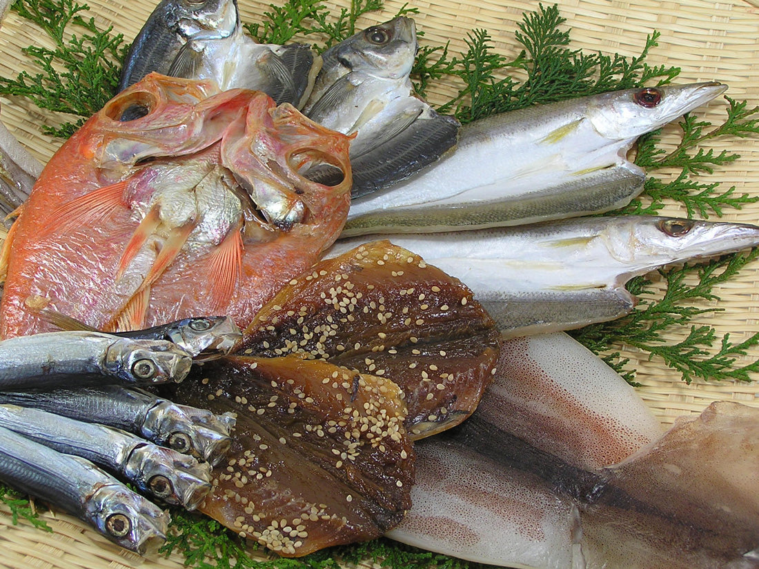 天然魚の干物詰め合わせ